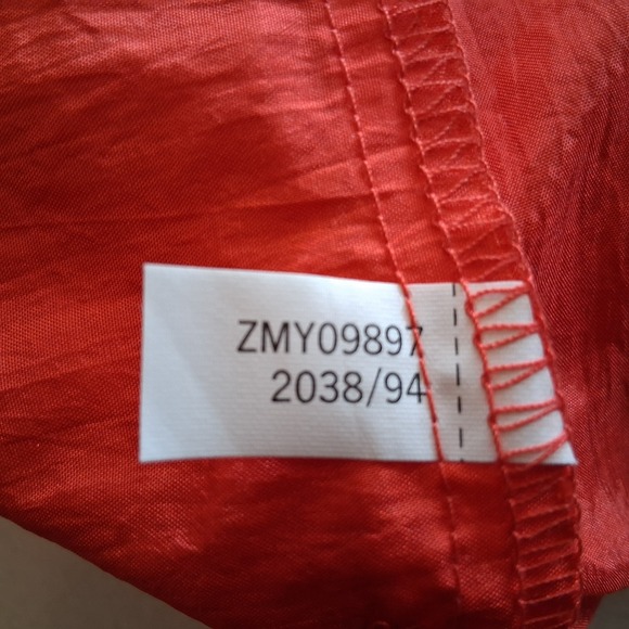 Vintage Lavon Windbreaker 80s-90s Retro Color Block Zipper Jacket M Patriot - Picture 8 of 14